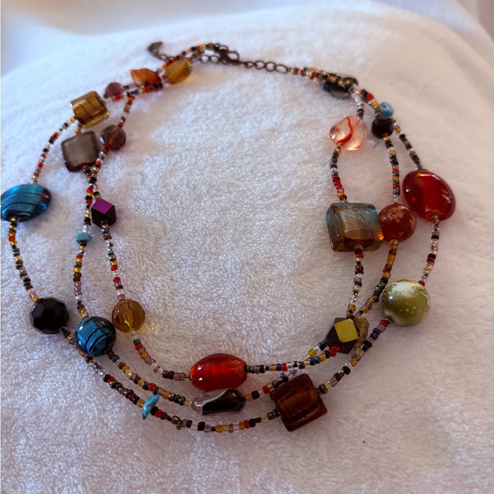Multicolor Beaded Necklace